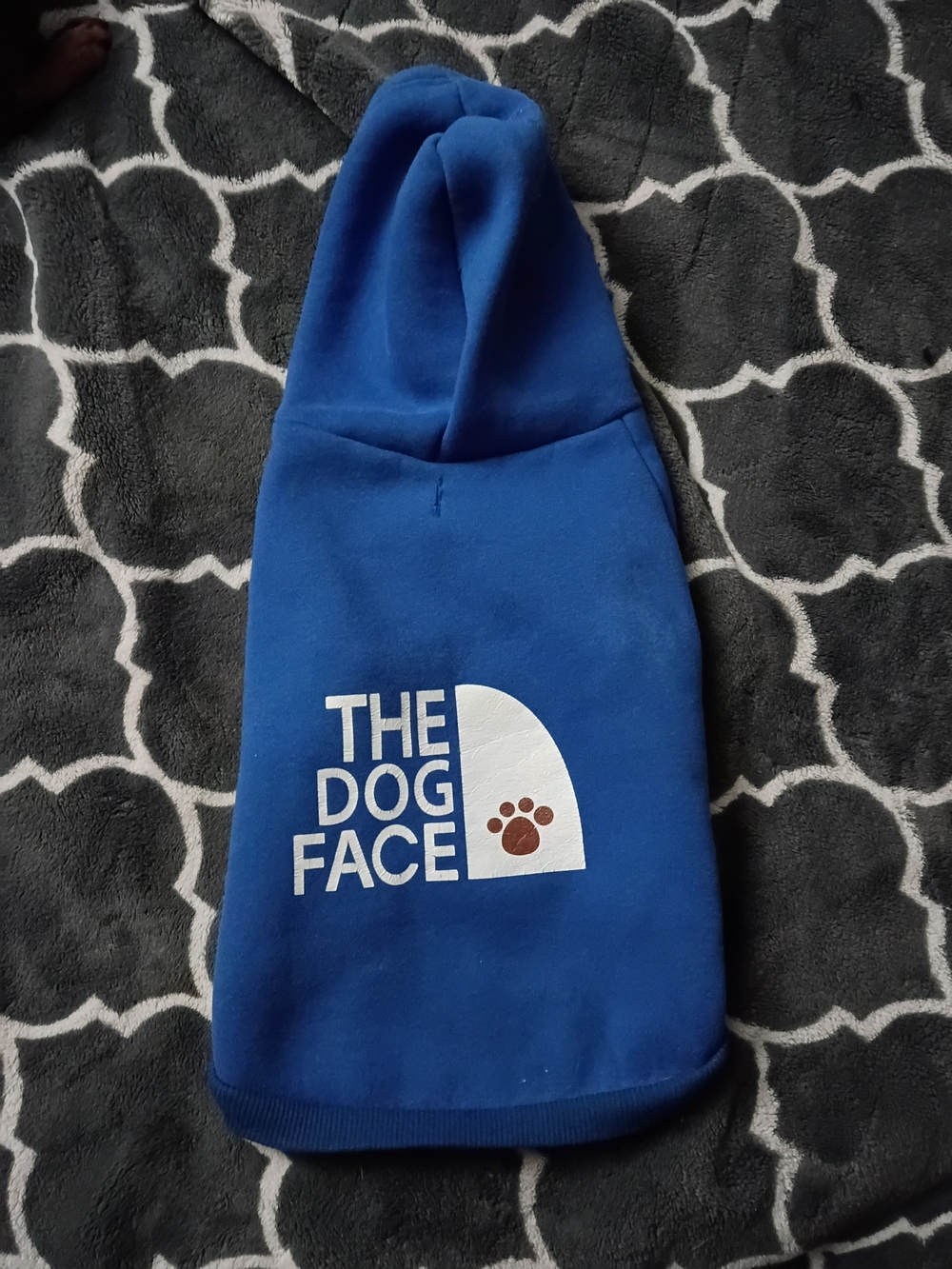 Blue Pet Hoodie - Cozy Dog Sweatshirt